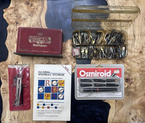Vintage calligraphy lot - calligraphy,
