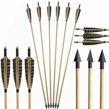 Handmade Wooden Arrows 5"