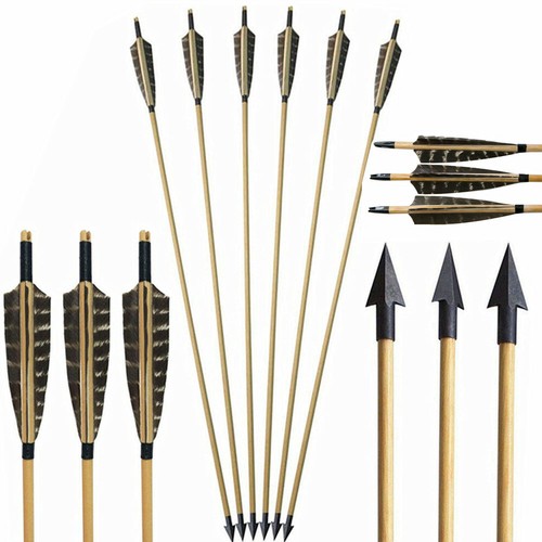Handmade wooden arrows - handmade, 5"
