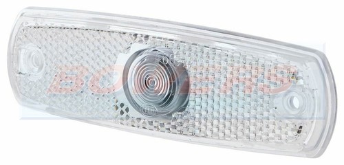 Hella white clear - clear, front