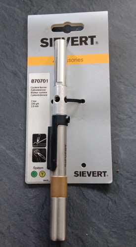 Sievert 870701 cyclone - cyclone, burner