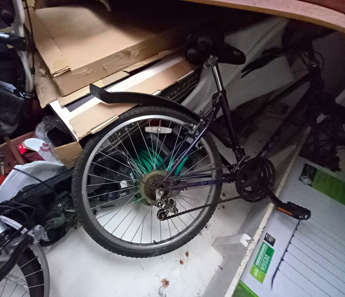 Raleigh 26in purple - 26in, road