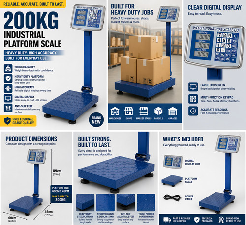 200kg industrial platform - industrial,