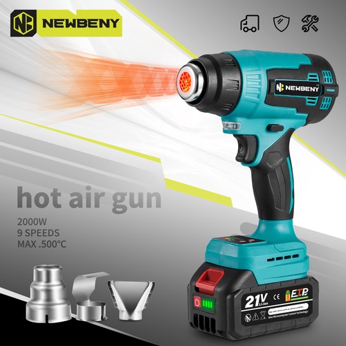 Hot air gun cordless - hot, for