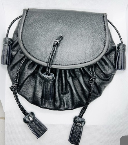 Rare rob roy leather sporran - rare,