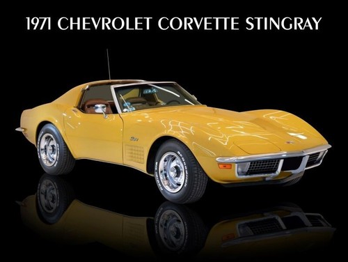 1971 chevrolet corvette - 1971,
