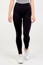 New Ladies Women's  Basic Seamless Legging Fleece lined Gym Wear Trousers