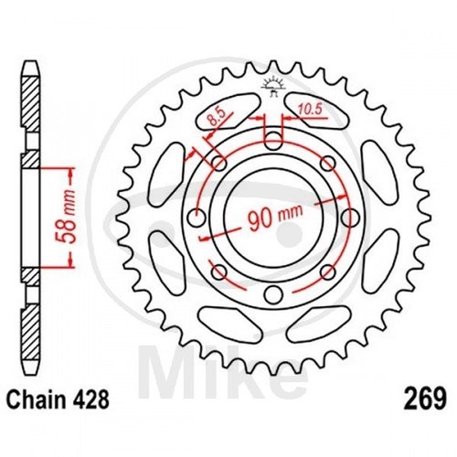 Crown teeth 428 - 50,