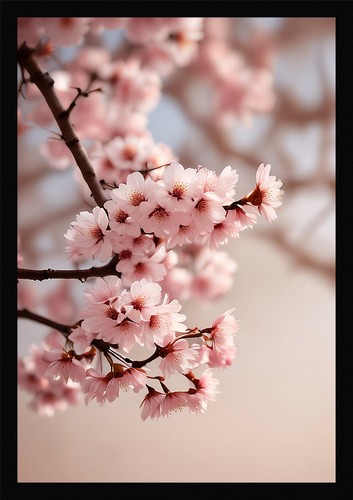 Serene cherry blossom - serene,