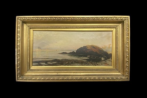 Large oil canvas - oil, on