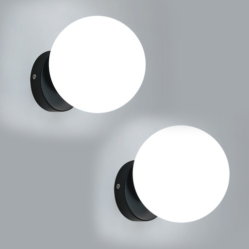 Modern glass wall - wall, light