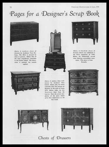 1930 chest drawers ture - of,