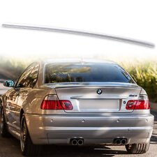 Painted Boot Lip Spoiler For BMW 3 Series E46 Coupe M3 98-05 354 Titan Silver