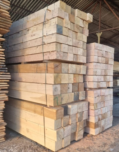 Green oak beams - beams, posts