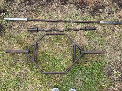 Olympic 7ft bar hex - 7ft, ez