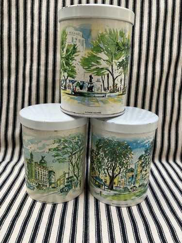 Vintage storage tins london - vintage,