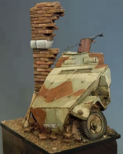 Ww2 german half track - 1/35,