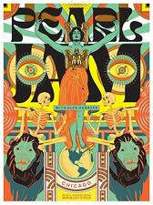 PEARL JAM CONCERT POSTER WRIGLEY FIELD CHICAGO LIMITED EDITION SCREEN PRINT