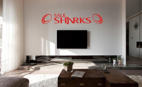 Sale sharks rugby wall - sale,