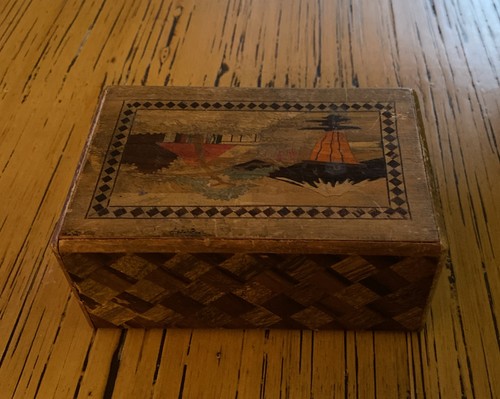 Vint japanese inlaid - 60's,