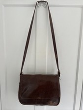 Jane Shilton Vintage Leather Handbag Brown