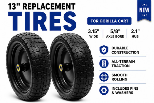 Tire for gorilla cart - 13",