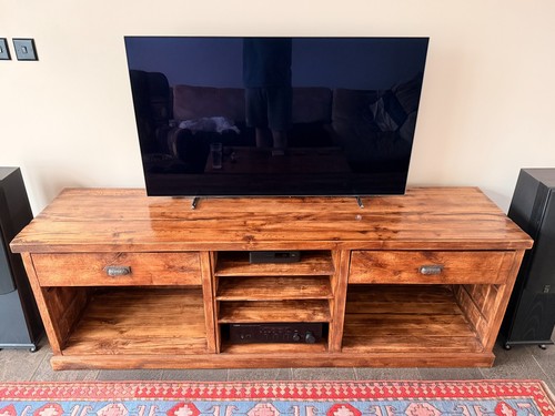Handmade solid oak hifi - handmade, &