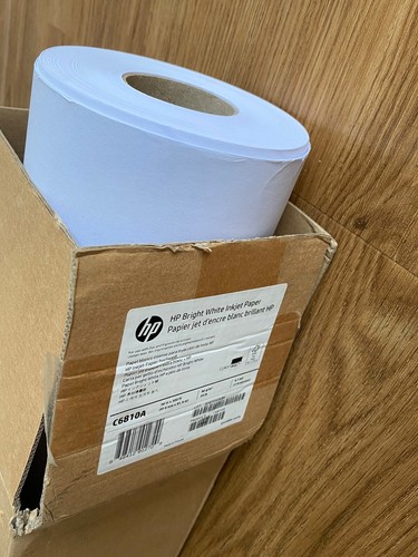 Bright white inject paper - hp,