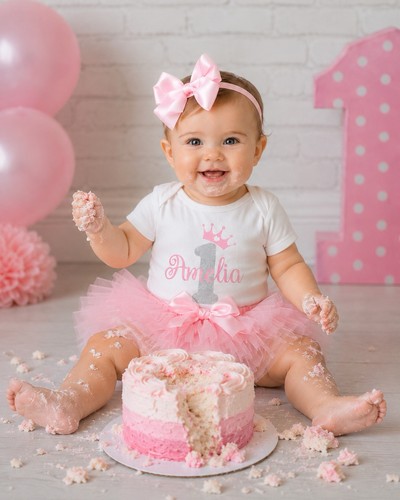 Personalised 1st birthday tutu - 1st,