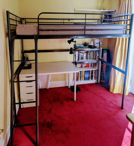 Ikea svärta loft bed - ikea, frame