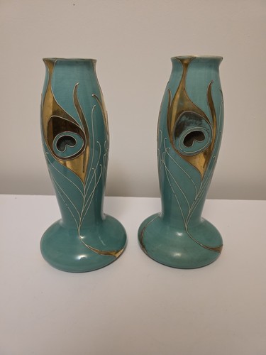 Antique pair sarreguemines - pair, of