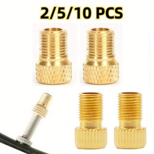 2 x PRESTA TO SCHRADER BRASS