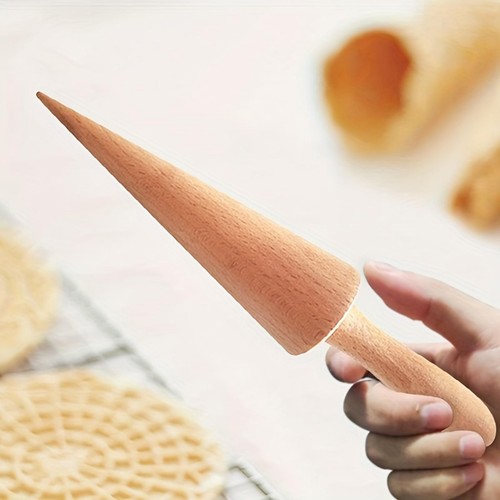 Wooden ice cream cone maker - wooden,