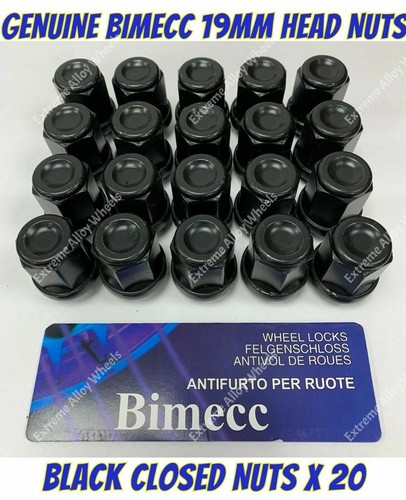 Alloy wheel nuts closed - closed, 20