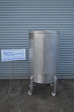 Stainless Steel Dip tank Mixing tank 500 litre, Conical base + 1 outlet FREE P+P