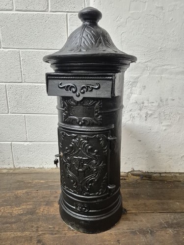 Cast iron postbox - postbox,