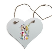 Labradoodle hanging sign - hanging,