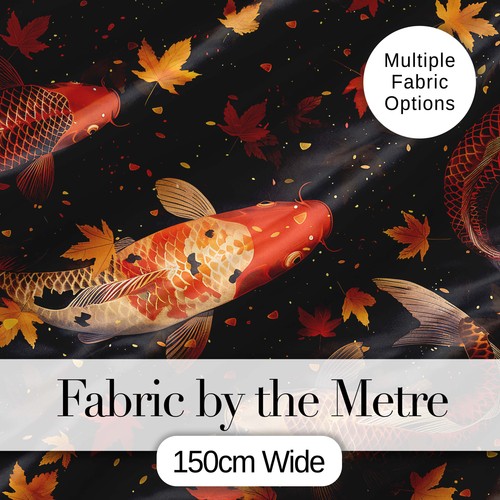 Dark autumn pond koi - pond, and