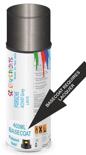 Basecoat aerosol for porsche - aerosol,