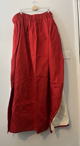 Dunelm mill pair red curtains - mill,