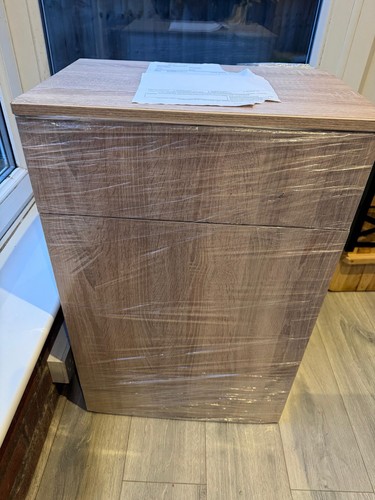 Drift grey back wall unit - back, to