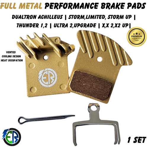 Brake pads full metal vented - full,