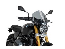 Puig Trend Screen Windshield Windscreen Dark Smoke for BMW R12 NineT (24-25)