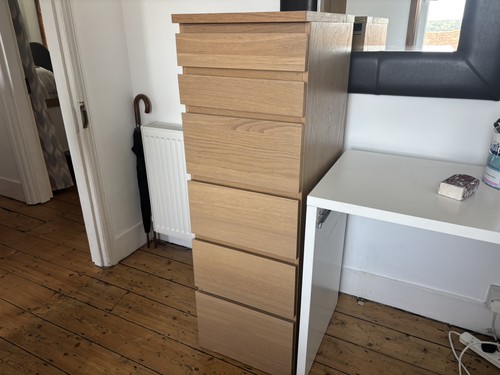 Ikea malm tall boy - malm,