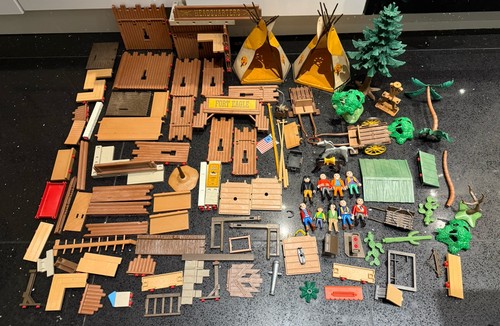 Playmobil vintage western fort - playmobil,