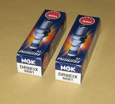 2 NGK Iridium DR8EIX Spark