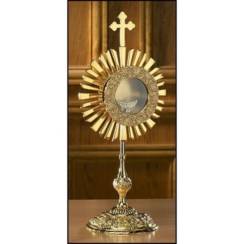 Cross monstrance with - cross,