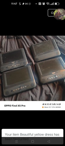 Bush dual screen portable dvd - screen,