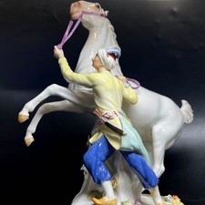 Fine Antique Meissen Horse And