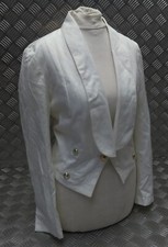 No2BW Mess Jacket British Female Officer White Naval Uniform Anchor Insignia